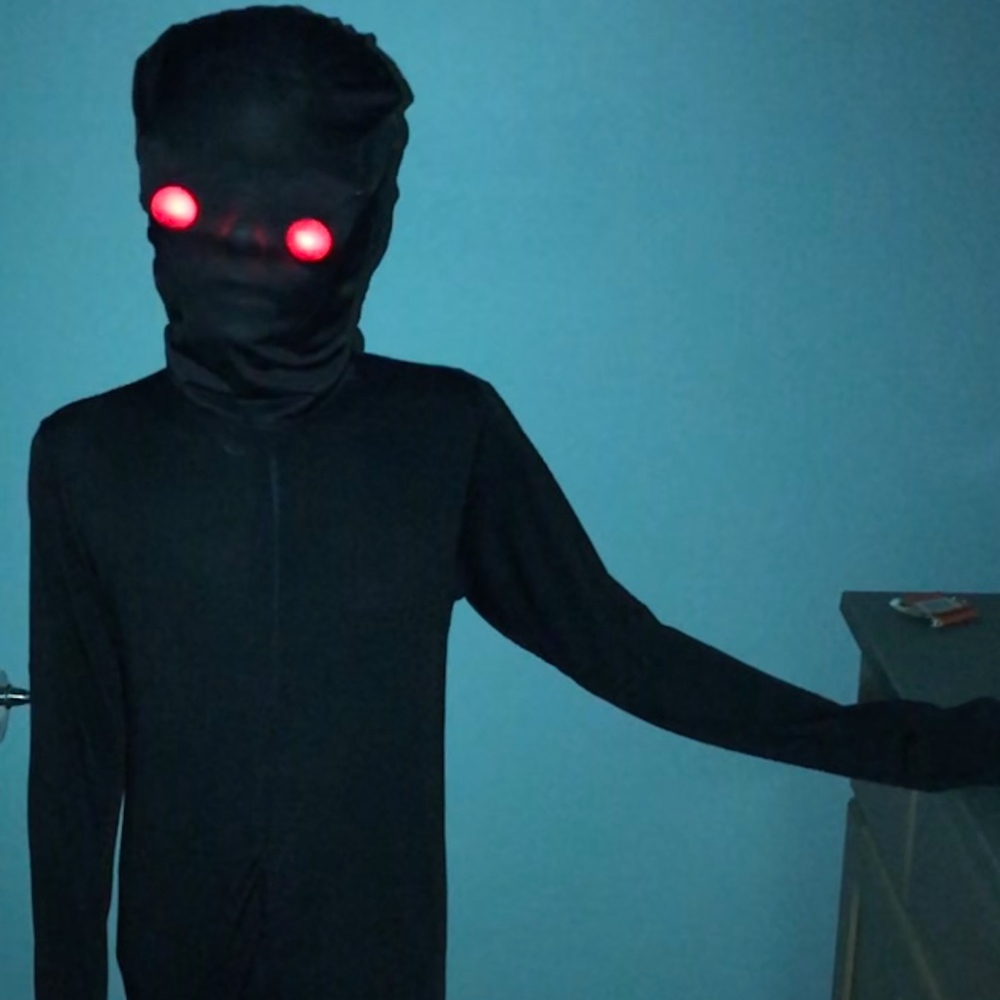 Fade Eye Shadow Demon Skin Suit Kids Costume